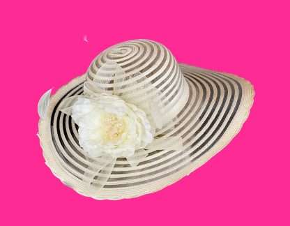 Ivory Formal Designer Wedding Bridal Hat For Women